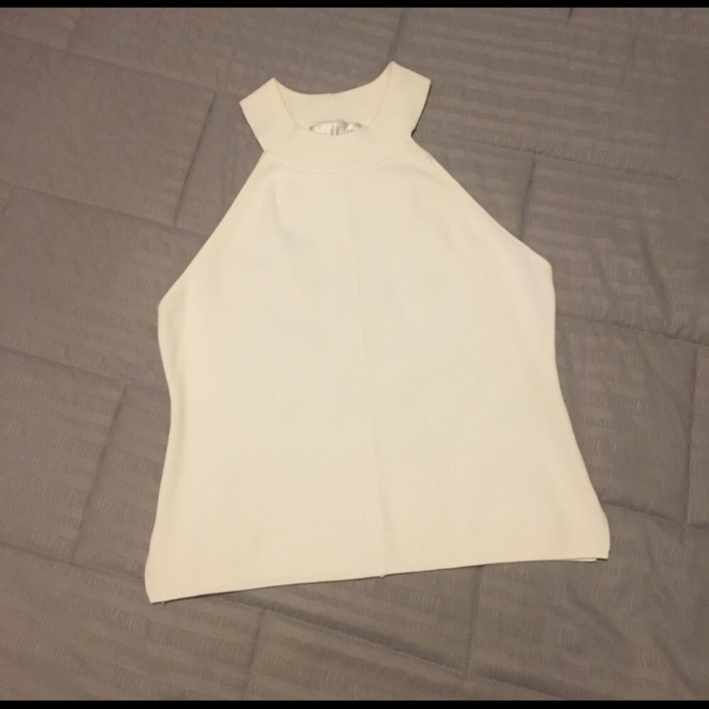 NWT Black High Neck Sleeveless Top